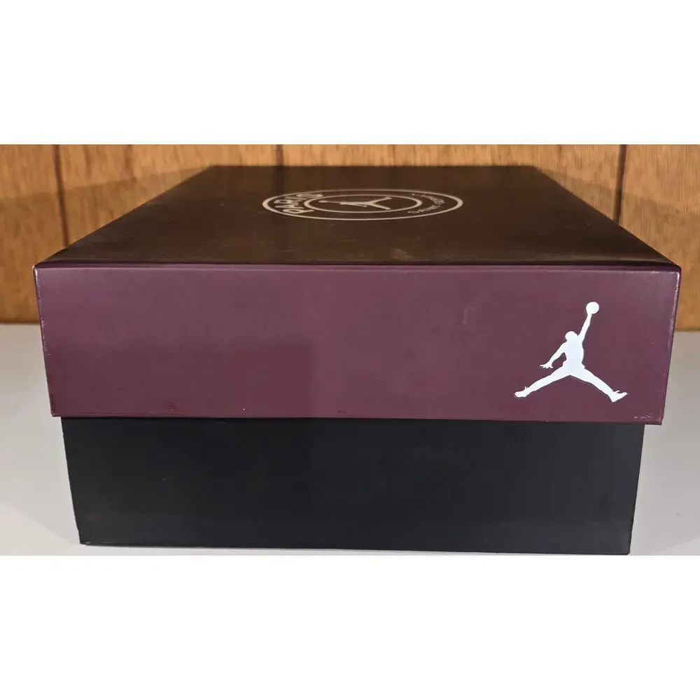 Nike Air Jordan 4 Retro PSG GS Shoe Box CZ6509-100 Size 4.5Y Bordeaux BOX ONLY